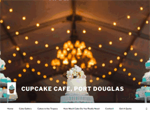 Tablet Screenshot of cupcakecafe.com.au